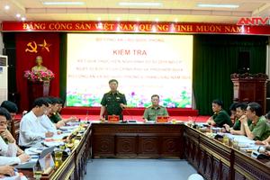 Kiểm tra kết quả thực hiện Nghị định 03 của Chính phủ tại Bắc Ninh
