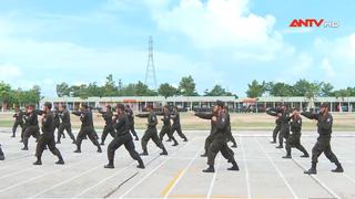 Bế giảng khóa huấn luyện công dân thực hiện nghĩa vụ tham gia CAND