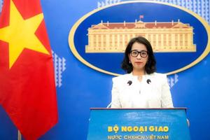 Yêu cầu Trung Quốc chấm dứt hoạt động khảo sát trái phép trong vùng biển của Việt Nam 