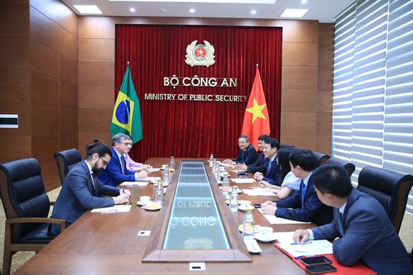 Việt Nam - Brazil thúc đẩy hợp tác phòng, chống tội phạm