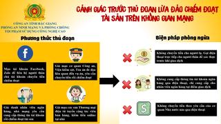 Cảnh báo tội phạm lừa đảo chiếm đoạt tài sản trên không gian mạng 