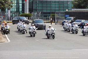 Phân luồng giao thông, đảm bảo tuyệt đối an ninh, an toàn cho đoàn Tổng thống Nga Putin thăm Việt Nam