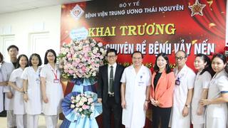 Bệnh viện 198 khai trương phòng khám chuyên đề bệnh vảy nến