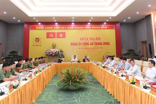 Bài phát biểu của Tổng Bí thư Nguyễn Phú Trọng gửi Hội nghị Đảng ủy Công an Trung ương 
