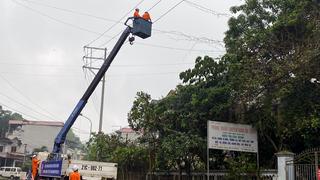 Bảo đảm an toàn vận hành điện mùa mưa bão 