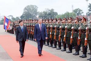 Chủ tịch nước Tô Lâm thăm cấp Nhà nước tới Lào