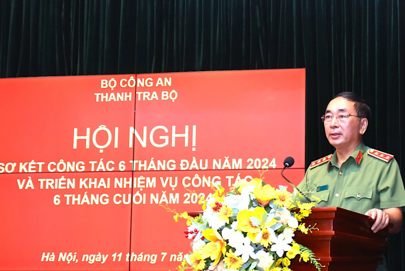 Thanh tra Bộ Công an triển khai nhiệm vụ công tác 6 tháng cuối năm 2024 