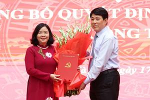 Bà Bùi Thị Minh Hoài giữ chức Bí thư Thành uỷ Hà Nội