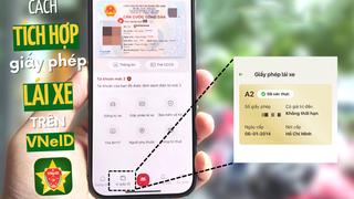  Tiếp tục tuyên truyền người dân tham gia giao thông tích hợp giấy phép lái xe trên VNEID