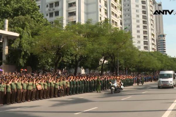 Hoàn thành xuất sắc nhiệm vụ bảo vệ an ninh, an toàn Lễ Quốc tang Tổng Bí thư Nguyễn Phú Trọng