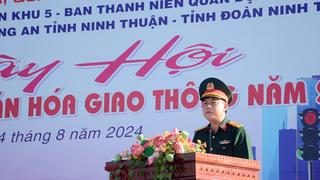 Ngày hội “Thanh niên Quân đội với băn hóa giao thông” năm 2024