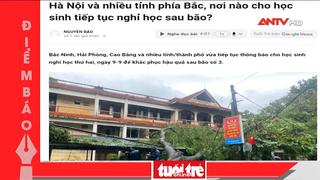 Tin tức nổi bật trên báo số ra ngày 09/9
