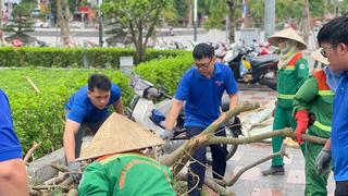 Hải Phòng triển khai lực lượng khắc phục hậu quả bão số 3