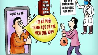 Xử lý nghệ sĩ, người nổi tiếng quảng cáo sai sự thật