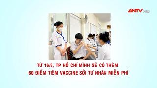 Từ 16/9, TP.HCM có thêm 60 điểm tiêm vaccine sởi tư nhân miễn phí