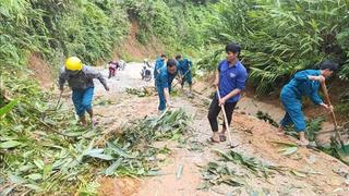 Quảng Nam: Tập trung khắc phục các điểm sạt lở do mưa bão gây ra