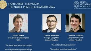 Giải Nobel Hoá học 2024 vinh danh những nghiên cứu về protein