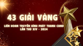 Vinh danh 43 giải Vàng tại Liên hoan Truyền hình, Phát thanh CAND lần thứ XIV