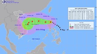 Bão Trà Mi vào Biển Đông, diễn biến rất khó lường