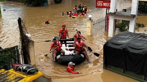 Số người thiệt mạng do bão Trà Mi tại Philippines tiếp tục tăng 