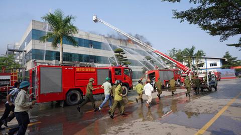 Nam Định: Phát huy vai trò của lực lượng phòng cháy, chữa cháy tại chỗ 