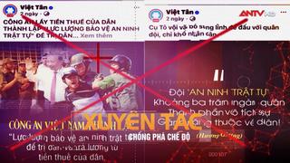 Lật tẩy âm mưu của các đối tượng