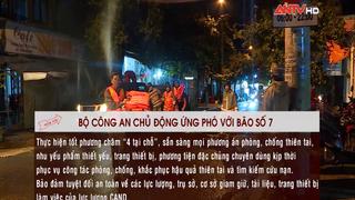 Bộ Công an chủ động ứng phó với bão số 7