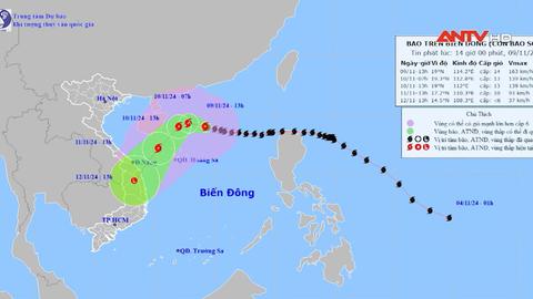 Bão số 7 gây biển động dữ dội, sóng cao 7-9m ở khu vực Bắc Biển Đông