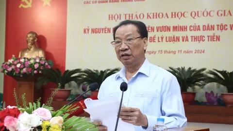 Kỷ nguyên vươn mình là đưa quốc gia, dân tộc lên tầm cao mới, tiến cùng thời đại