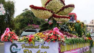 Sáng tạo không gian hoa tại phố núi Đà Lạt