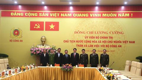 Công tác Công an nổi bật tuần qua