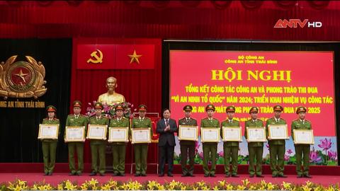 Công an tỉnh Thái Bình triển khai nhiệm vụ công tác trọng tâm năm 2025