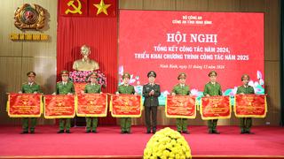 Công an tỉnh Ninh Bình triển khai chương trình công tác năm 2025