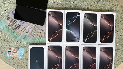 Kẻ trộm 17 chiếc iphone sa lưới sau 48 giờ gây án