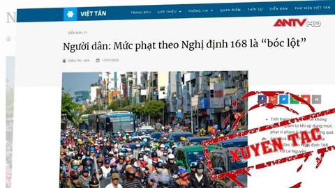 Đấu tranh ngăn chặn hành vi xuyên tạc, chống phá Nghị định 168