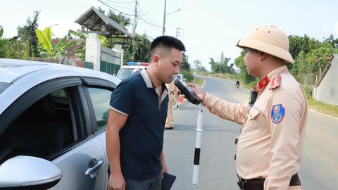 Kiên quyết xử lý nồng độ cồn khu vực ngoại thành