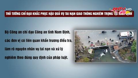 Thủ tướng chỉ đạo khắc phục hậu quả vụ tai nạn giao thông nghiêm trọng tại Nam Định