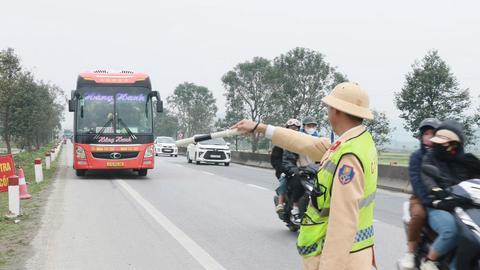 Tăng cường kiểm soát tốc độ, đảm bảo ATGT sau Tết