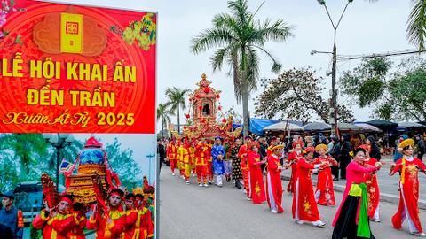  Nhiều hoạt động, nghi lễ đặc sắc trong Lễ hội khai ấn đền Trần 