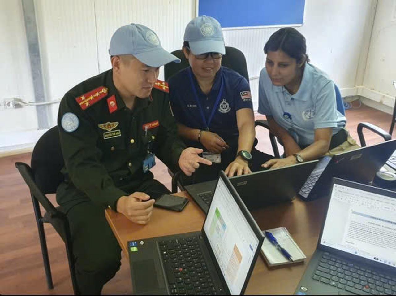 Đại úy Nguyễn Thế Anh- Niềm tự hào của những sỹ quan công an làm nhiệm vụ gìn giữ hòa bình Liên Hợp Quốc