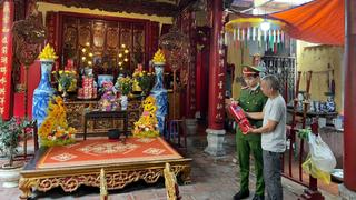 Đảm bảo an toàn PCCC tại các điểm di tích thờ tự 