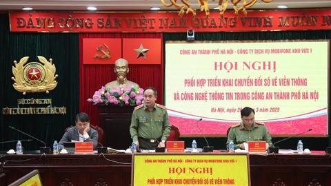 Hợp tác chuyển đổi số, ứng dụng công nghệ hiện đại vào các mặt công tác Công an