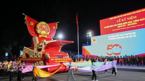 Lễ kỷ niệm 30/4: Thông tin chi tiết các khối nghi trượng và diễu hành quần chúng