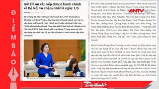 Tin tức nổi bật trên báo số ra ngày 26/4
