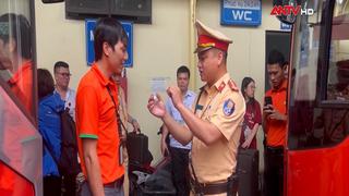 Hà Nội: đồng loạt kiểm tra ma túy, nồng độ cồn tài xế xe khách