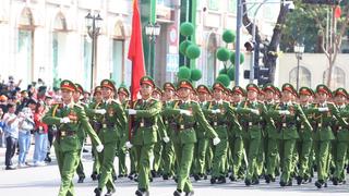 Lực lượng diễu binh CAND sẵn sàng cho ngày đại lễ