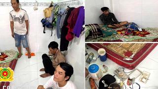 Bắt các đối tượng mua bán, sử dụng ma túy