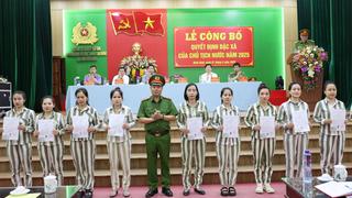 Các địa phương đồng loạt công bố quyết định đặc xá của Chủ tịch nước