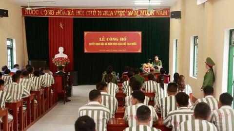 Đặc xá phạm nhân dịp lễ 30/4