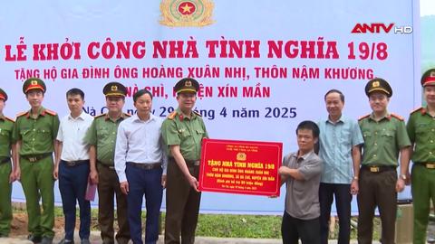 Khởi công xây dựng Nhà tình nghĩa 19/8 tại huyện Xín Mần